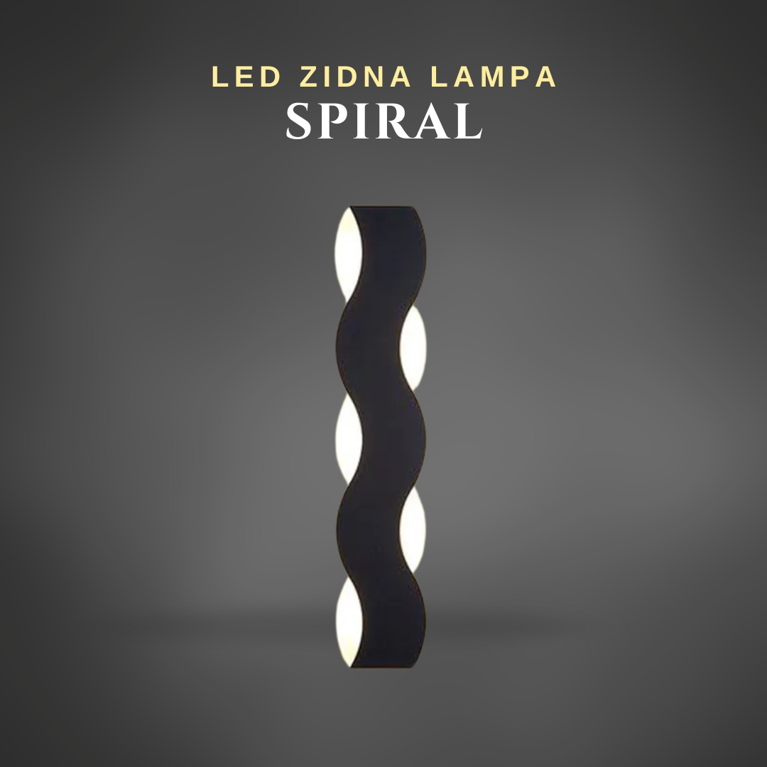 LED zidna lampa - SPIRAL