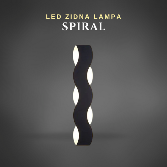 LED zidna lampa - SPIRAL