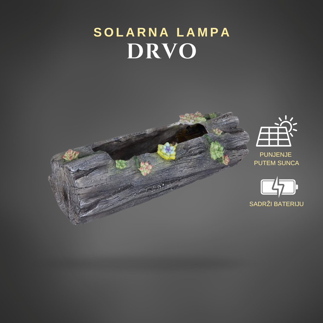 Solarna lampa-DRVO