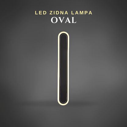 LED zidna lampa - OVAL
